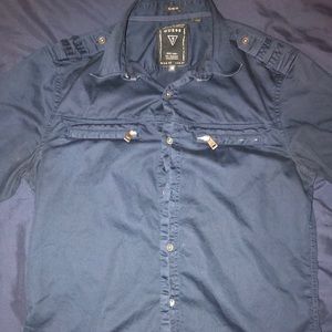 [Guess] XS Button up shirt Slim Fit